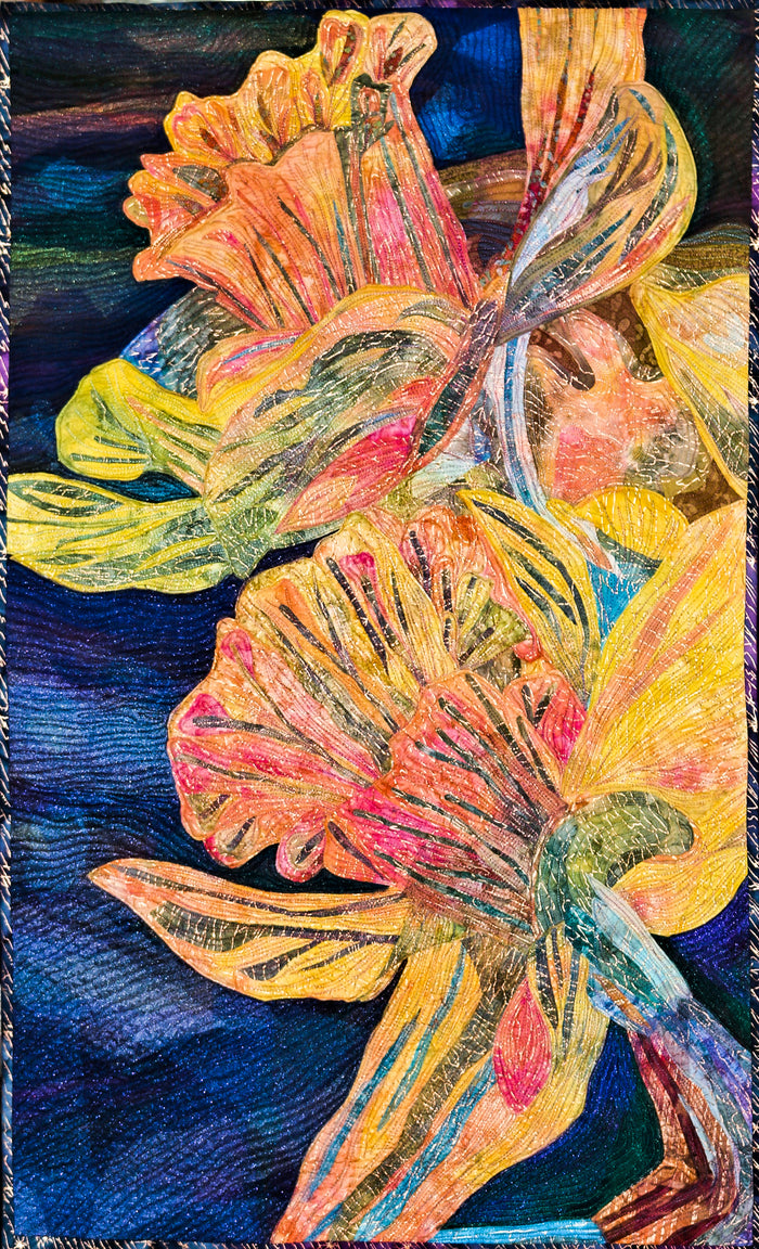 Permission to fail daffodil quilt