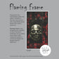 Flaming Frame Printed Quilt Pattern
